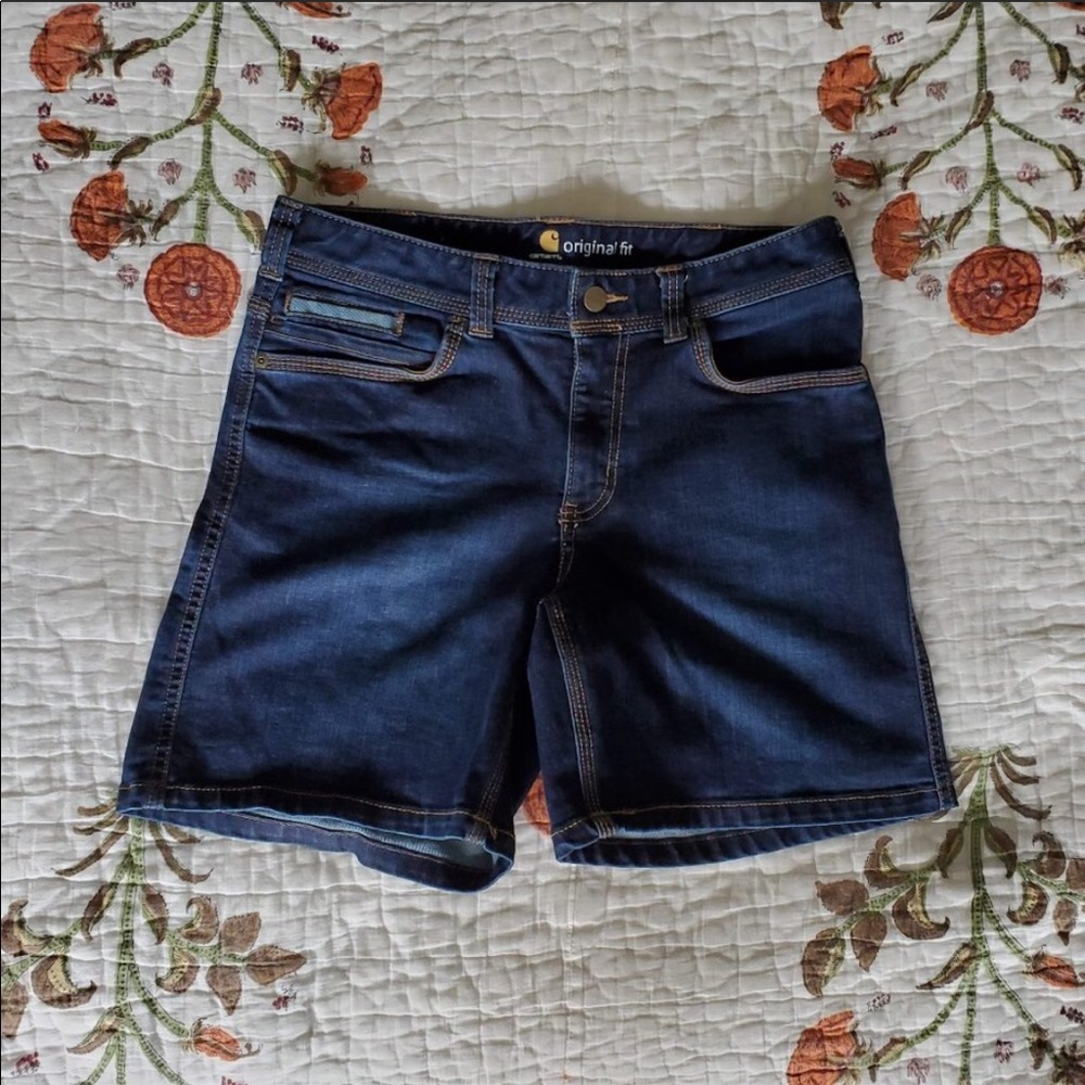 Carhartt Original Fit Jean Shorts, 10, EUC